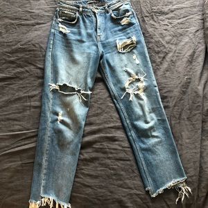ZARA mom jean